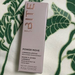 BITE BEAUTY Power Move Luminous Lipstick in shade Sweet Cream